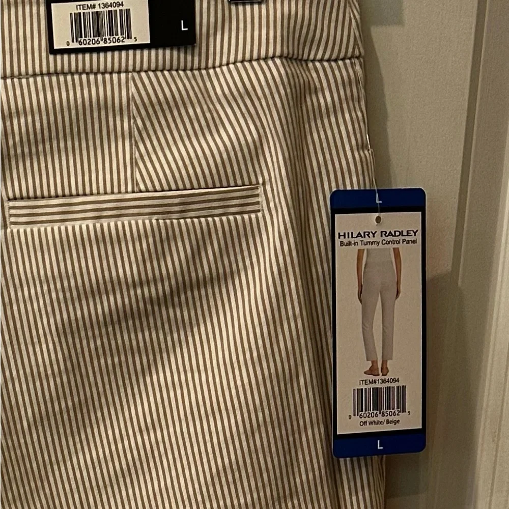 Hilary Radley Tan Chinos Classic Straight-Leg - Picture 2 of 3